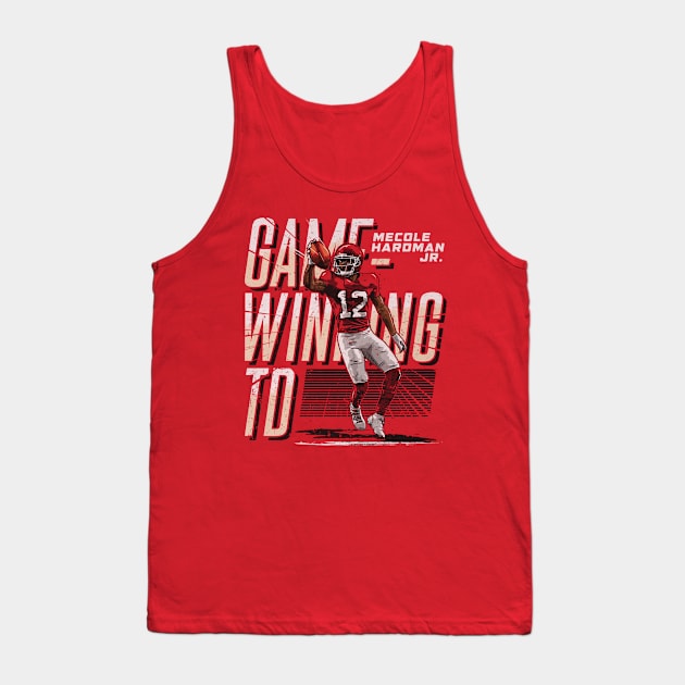 Mecole Hardman Jr. Kansas City Game Winning Tank Top by ganisfarhan